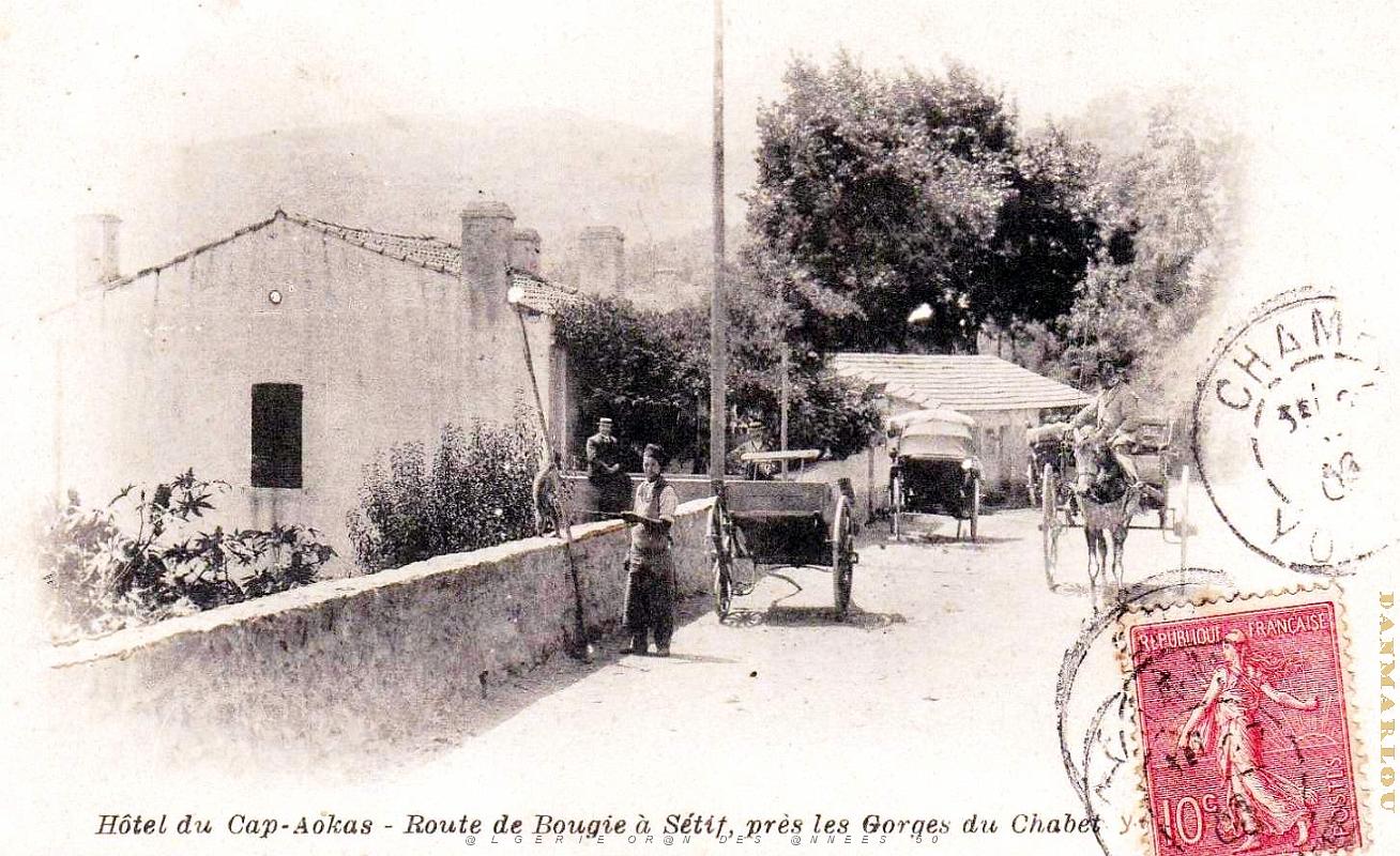 Cap Aokas - Route de Bougie a Setif - Hotel - 1906.jpg